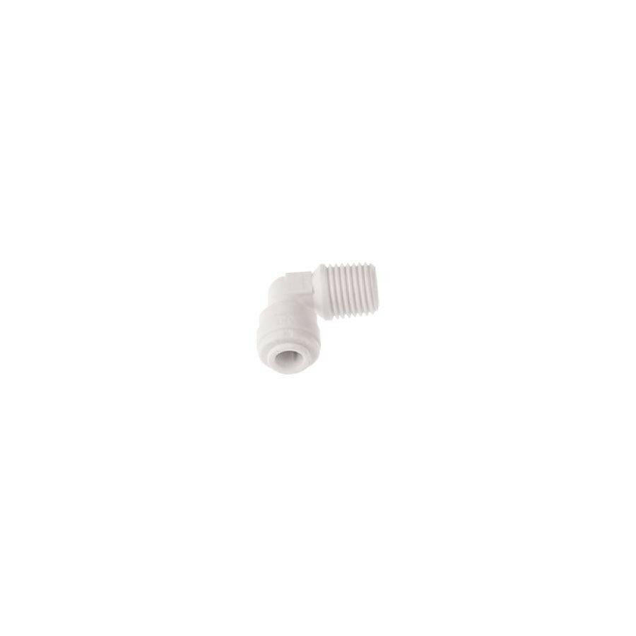 John Guest Elbow Adapter 1/4" M x 1/4" Tube.