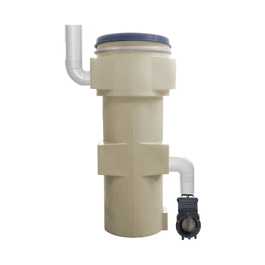 Pre-Tank Filter - Manual Slide Valve