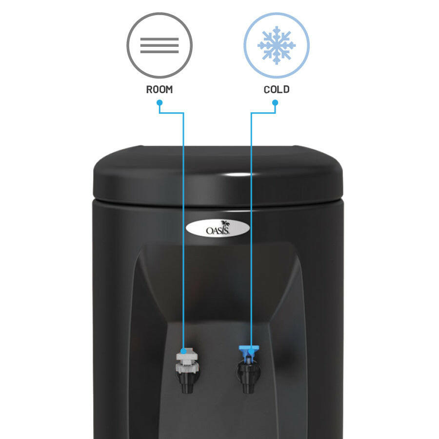 Oasis Atlantis Freestanding Inline Water Cooler.