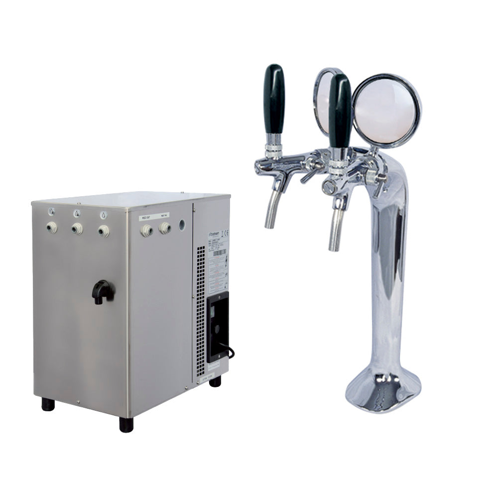 Bevco Sparkling & Chilled Water System with 2 Way Tower