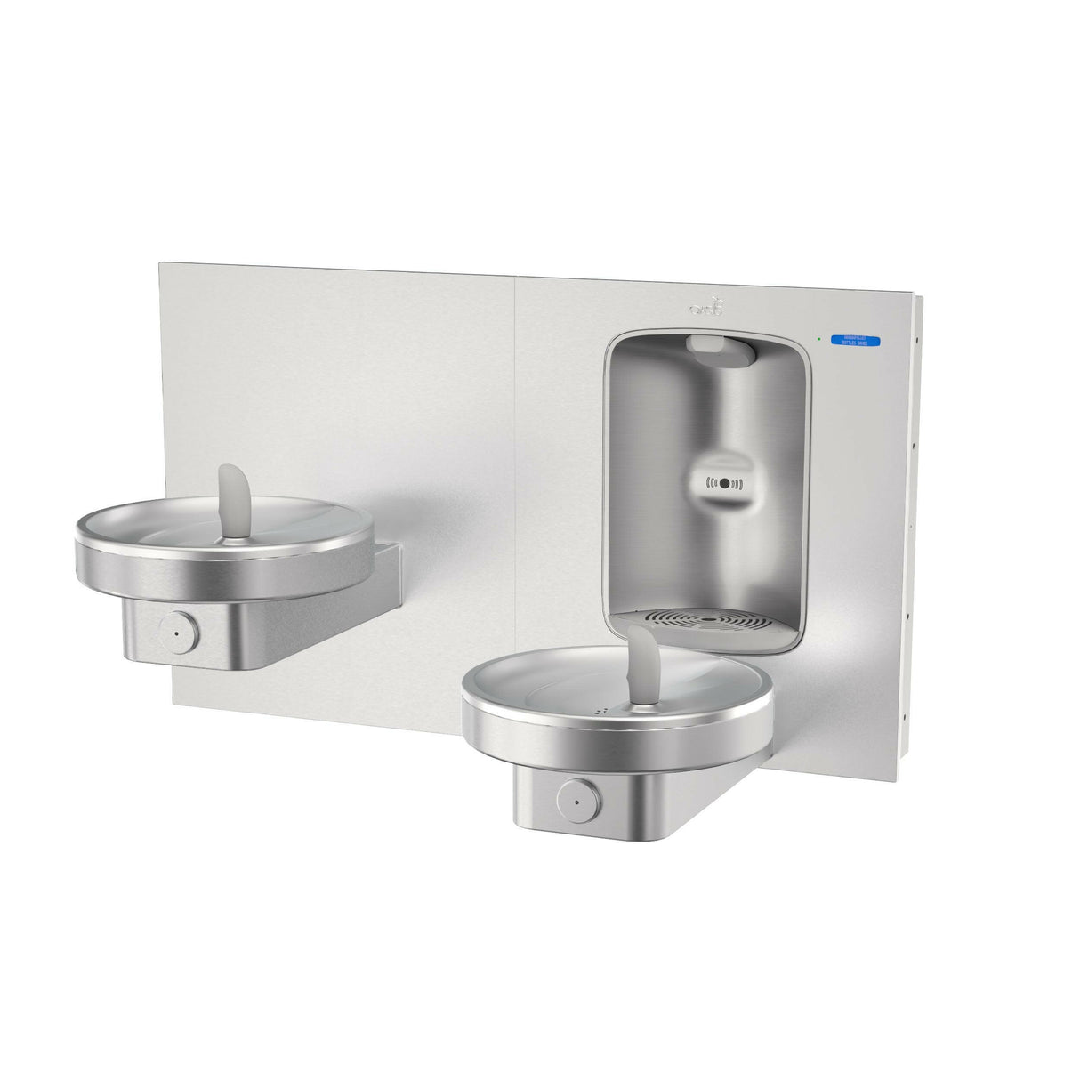 Oasis AquaPointe + Radii Contactless Combo In-A-Wall Recessed.