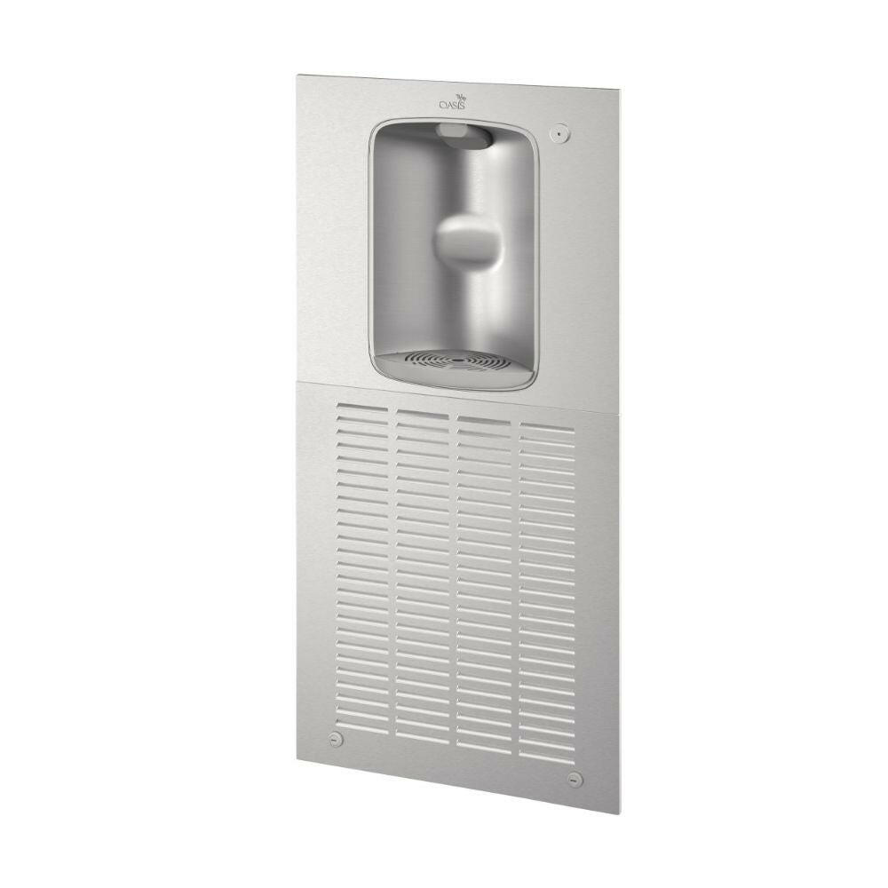 Oasis AquaPointe Manual Bottle Filler, On-A-Wall Semi Recessed Mount.