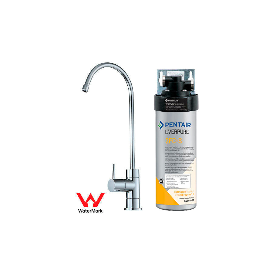 Under Bench Everpure Filter System with Tap - Commercial Grade