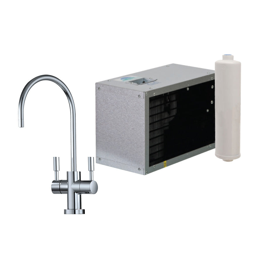 Waterworks Under Bench Inline Chiller System