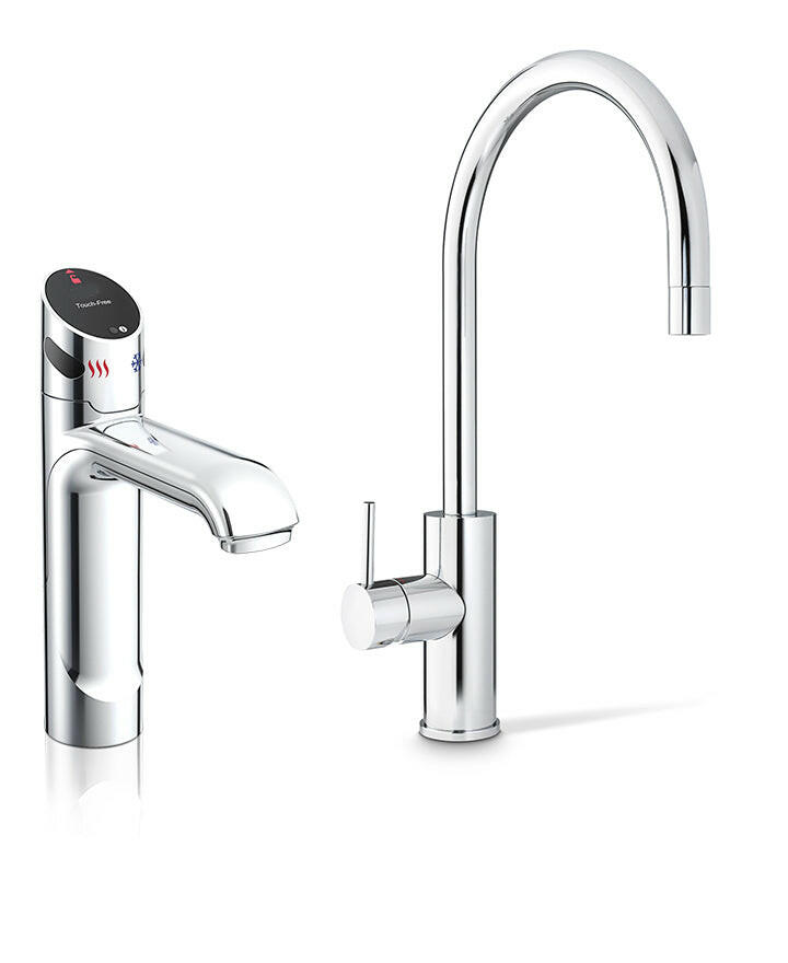 Zenith HydroTap G5 4-in-1 Touch-Free Wave with Arc Mixer.