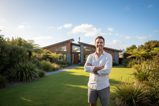 happy new zealand home owner