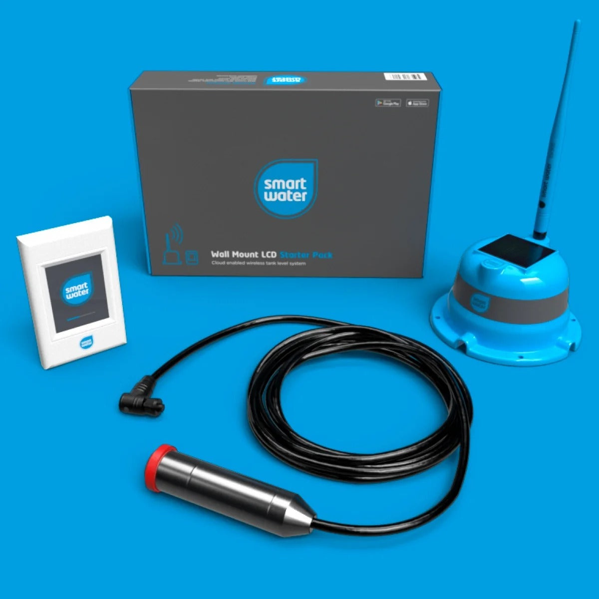 Smart Water SW900-Wall Mount WiFi LCD Starter Pack