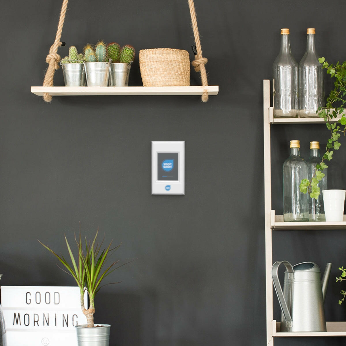 Tank Smart Water Starter Pack with Wall Mount LCD.