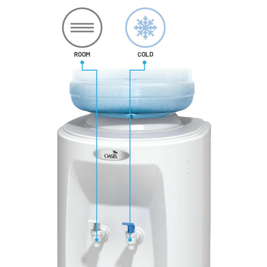 Oasis Atlantis Freestanding Bottle Water Cooler.