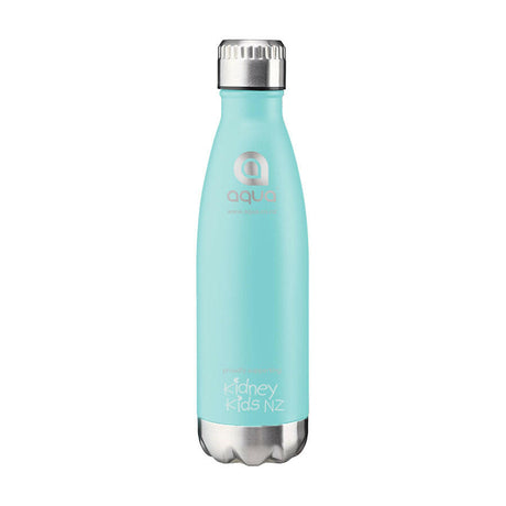 Aqua Stainless Steel Drink Bottle Hot & Cold - 500ML.