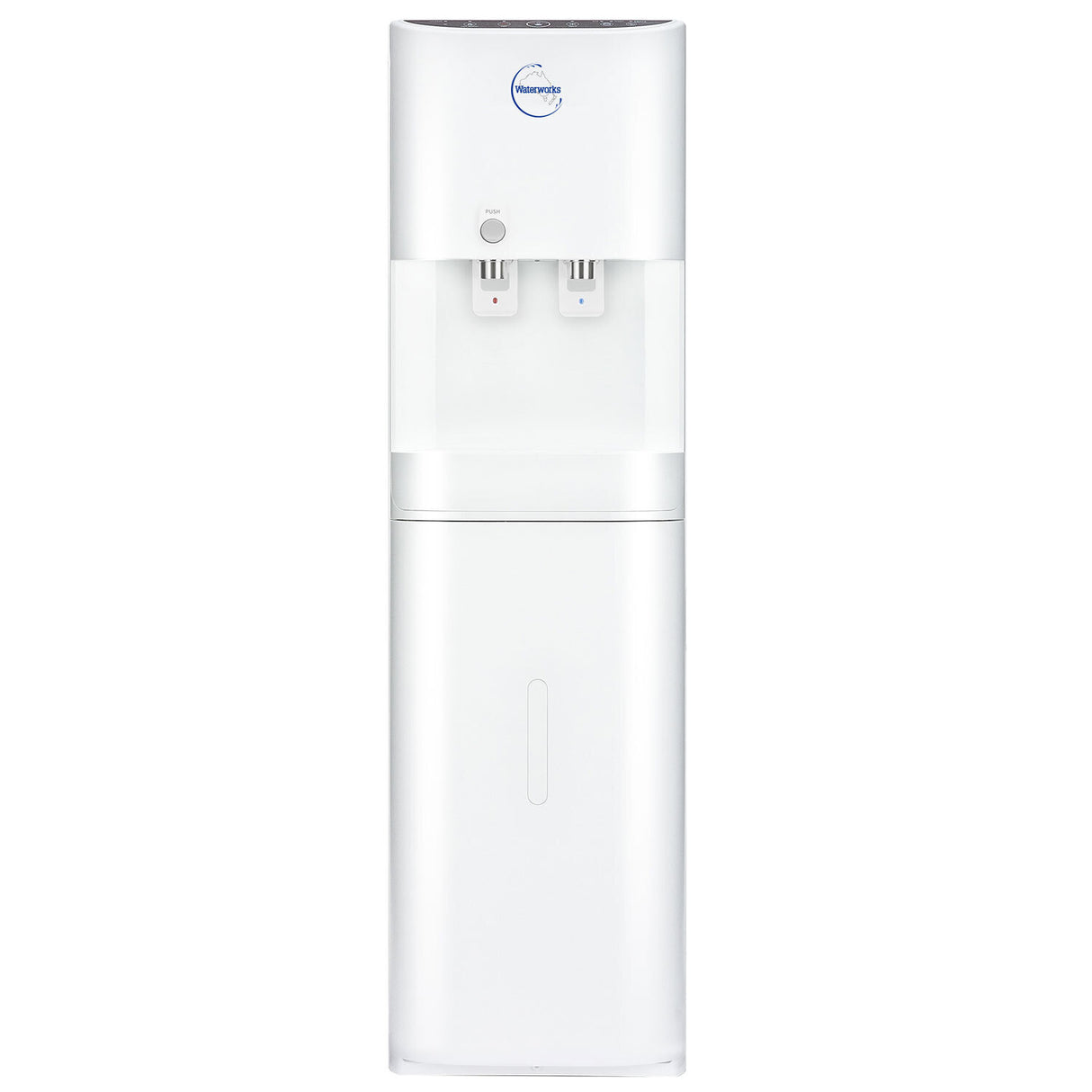 Waterworks Classic Freestanding Inline (Cool/Cold) White/Black