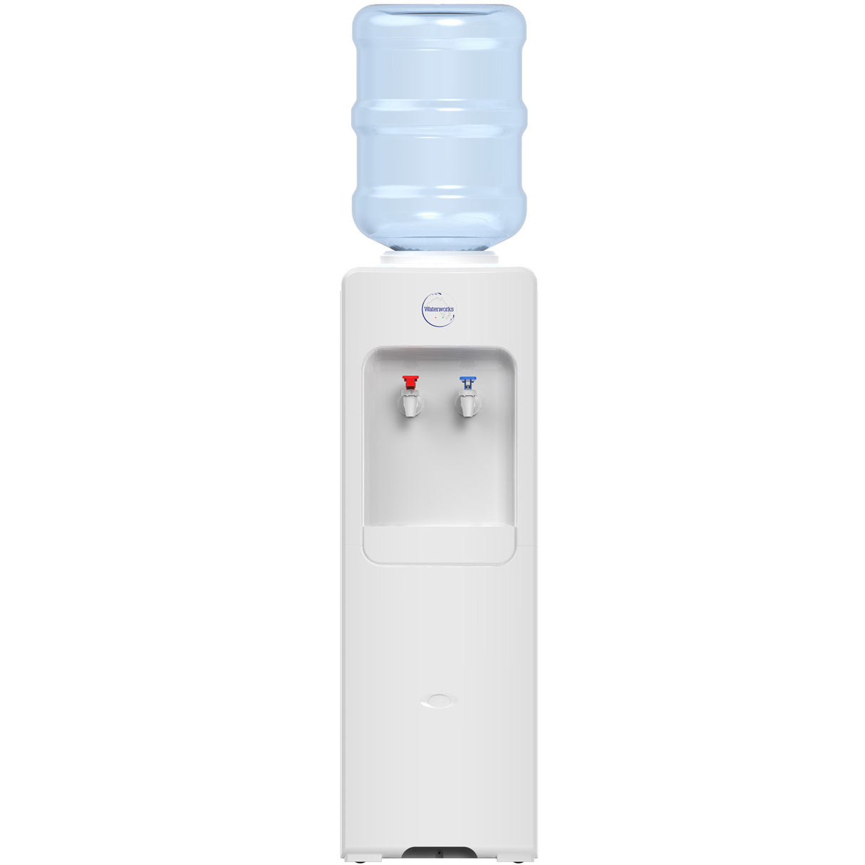 Waterworks “Classic” Freestanding Bottle Water Cooler Off White - Hot and Cold
