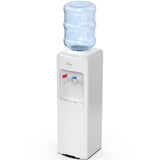 Waterworks “Classic” Freestanding Bottle Water Cooler Off White - Hot and Cold