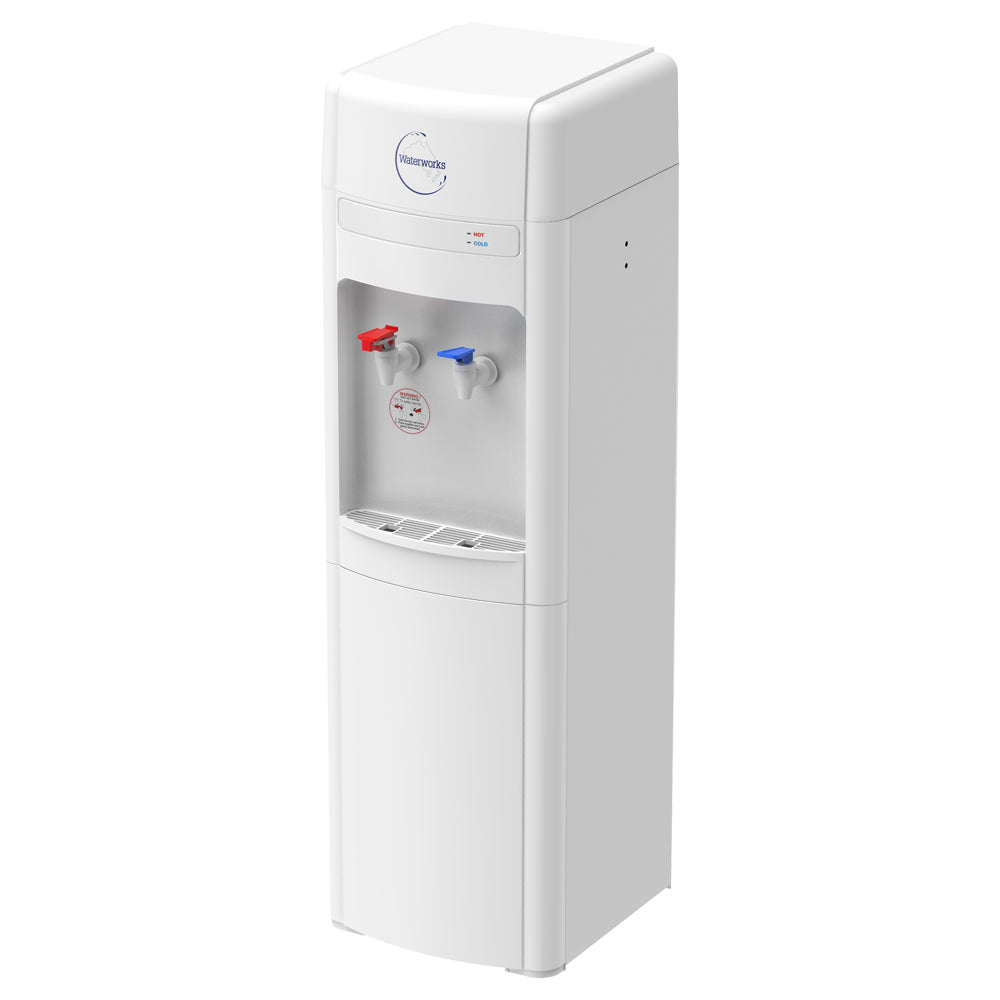 Waterworks "Classic Max" Freestanding Inline Water Cooler - Hot and Cold