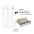 Filter Housing Kit Twin "Jumbo" 1.5" FPTw/PR with Spanner & Bracket.