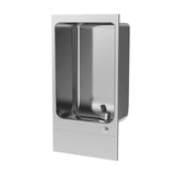 Oasis Fully-Recessed Compact Manual Vandal-Resistant Drinking Fountain.