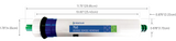 Reverse Osmosis Membrane, 50 GPD TFC NSF (189 Litres Per Day).