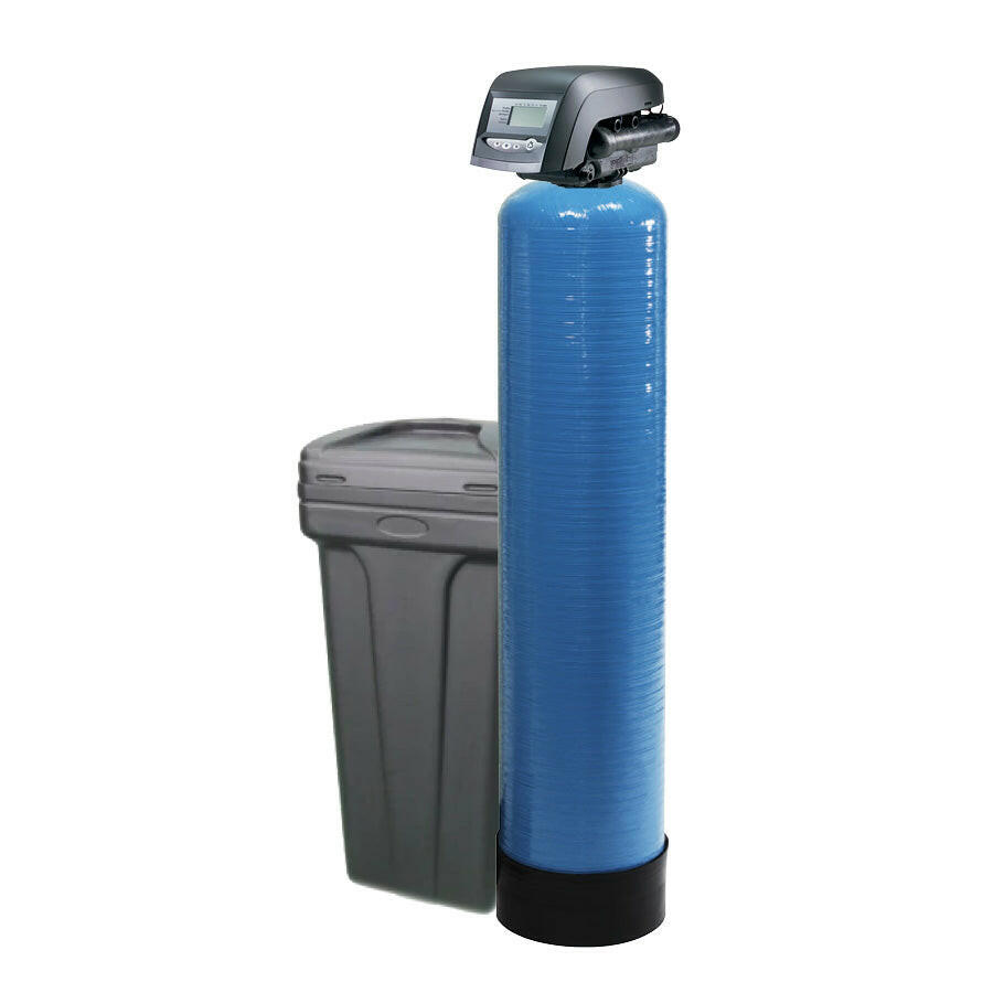 Water Softener System with Twin Alternating Head.