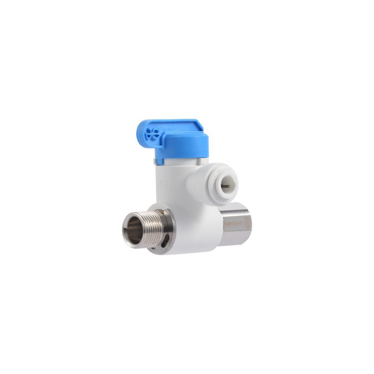 John Guest Angle Shut Off Valve 1/2" x 1/4" Tube