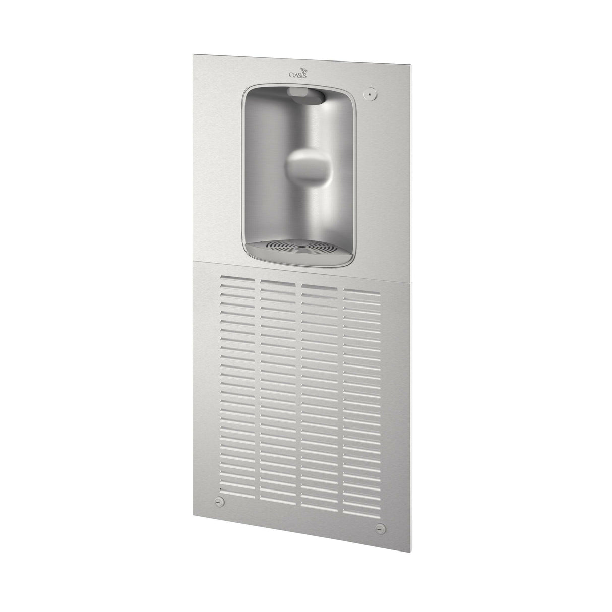 Oasis AquaPointe Manual Bottle Filler, On-A-Wall Semi Recessed Mount.