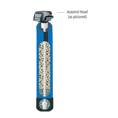 Nitrate Removal System with Autotrol Head.