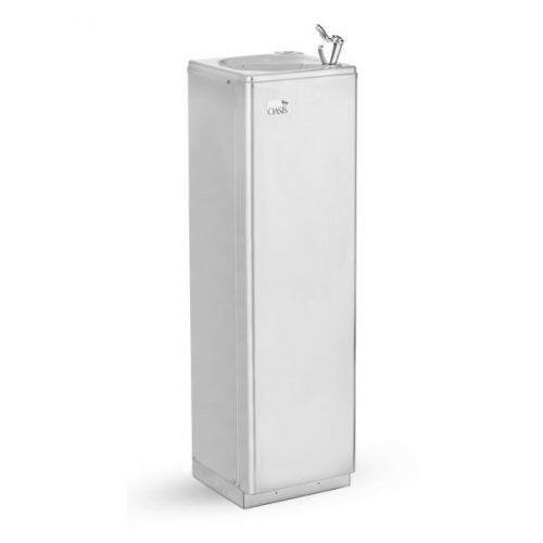 Oasis Manual Compact Floor Free-Standing Drinking Fountain.