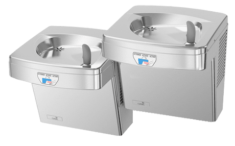 Oasis VersaCooler Drinking Fountains On-Wall Sink Type Split Level.