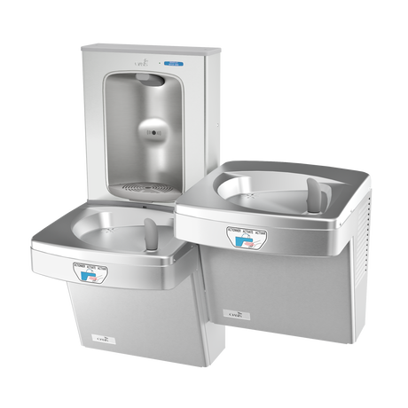 Oasis Contactless Versafiller with VersaCooler Split-Level Combo.