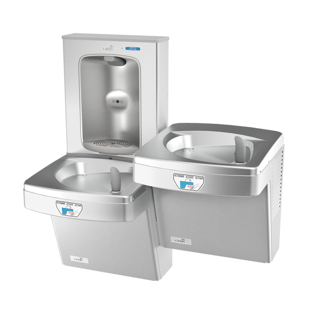 Oasis Contactless Versafiller with VersaCooler Split-Level Combo.