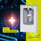 Oasis AquaPointe Non-Refrigerant Bottle Filler, On-A-Wall Surface Mount.