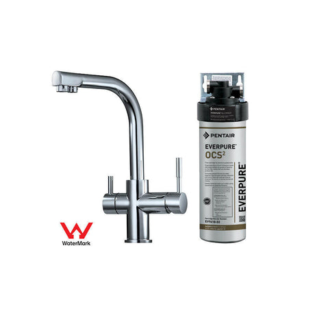 Under Bench Everpure Filter System with Mixer - Commercial Grade.