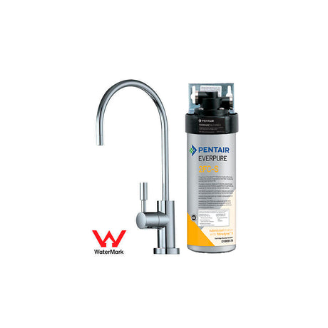 Under Bench Everpure Filter System with Tap - Commercial Grade