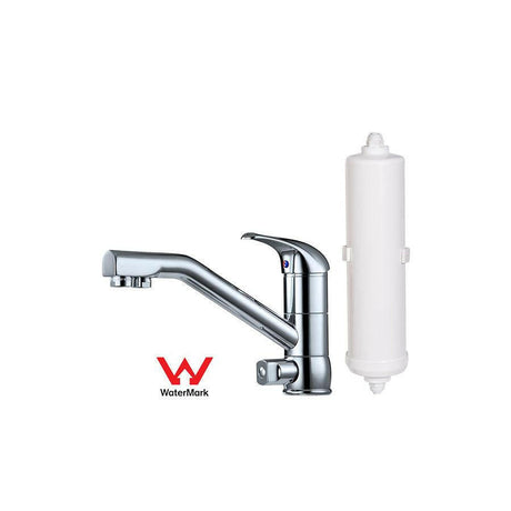 Under Bench GAC Water Filter System with Mixer - Rainwater.
