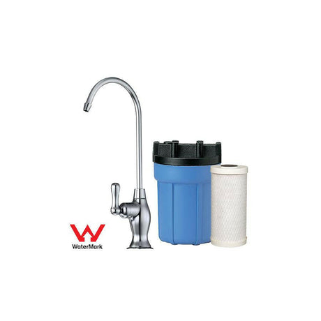 Under Bench Mini Water Filter System with Tap Options.
