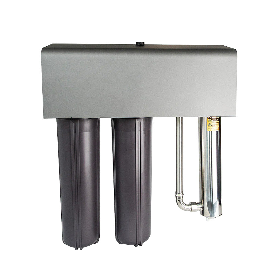 Whole House Aqua Klarify UV "Jumbo" 2 Stage Covered System