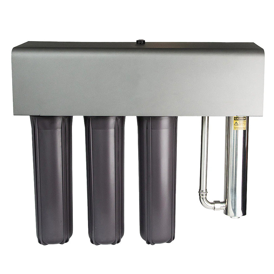 Whole House Aqua Klarify UV "Jumbo" 3 Stage Covered System