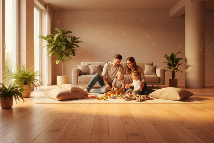 Gentle radiant heat means less moisture, fewer allergens, and improved air quality. With no exposed hot surfaces or sharp radiator edges, it’s also safer for families and workplaces.