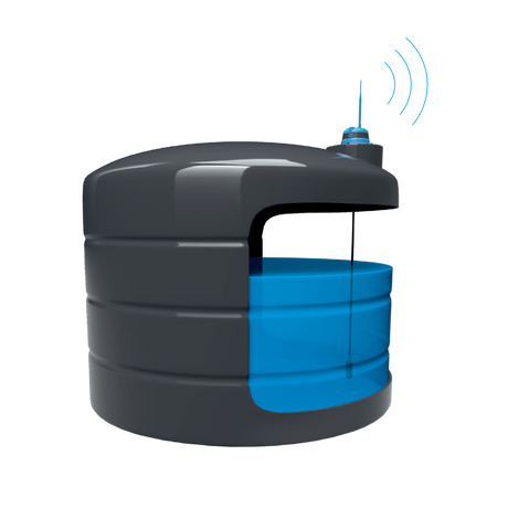 Tank Smart Water Starter Pack with Wall Mount LCD.