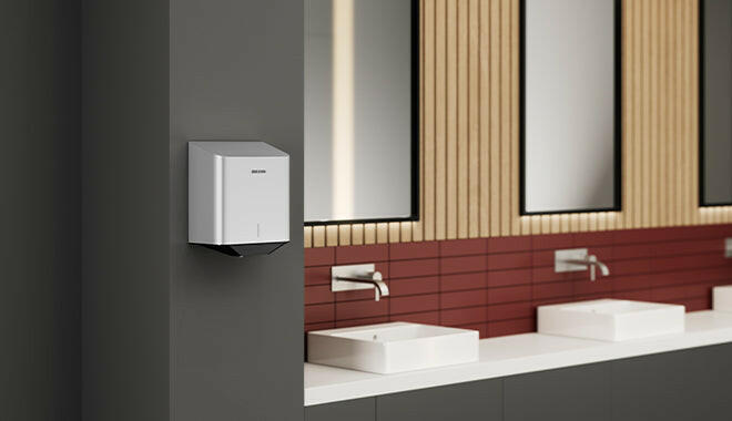 Stiebel Eltron Ultronic Hand Dryer.