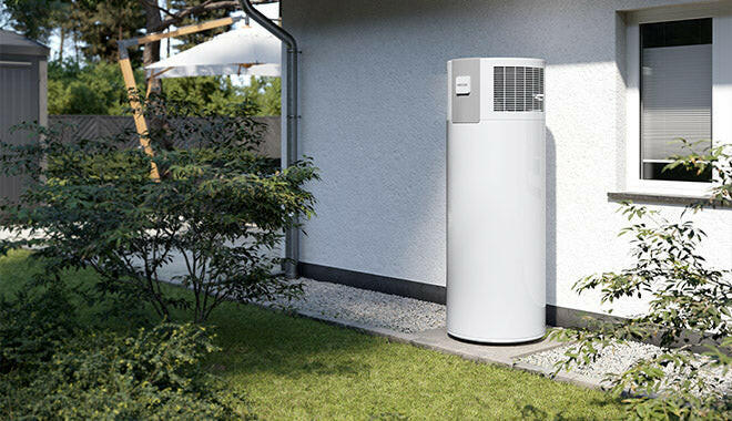 Stiebel Eltron Hot Water Heat Pump 220L with Smart Element.